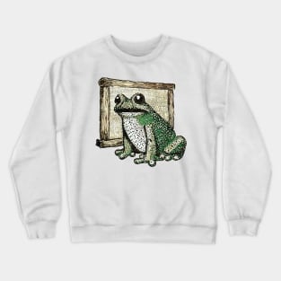 Vintage Frog Crewneck Sweatshirt